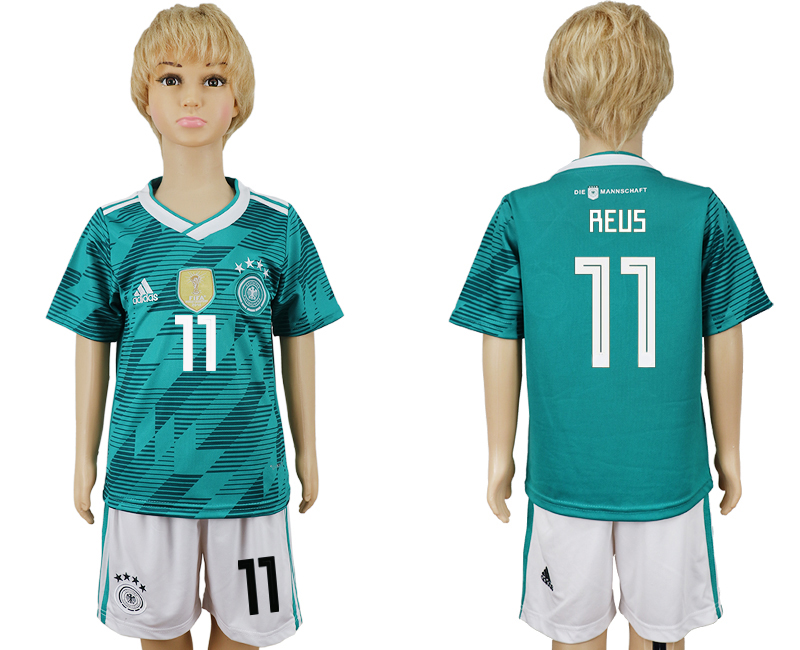 Germany 11 REUS Away 2018 FIFA World Cup Youth Soccer Jersey - Click Image to Close
