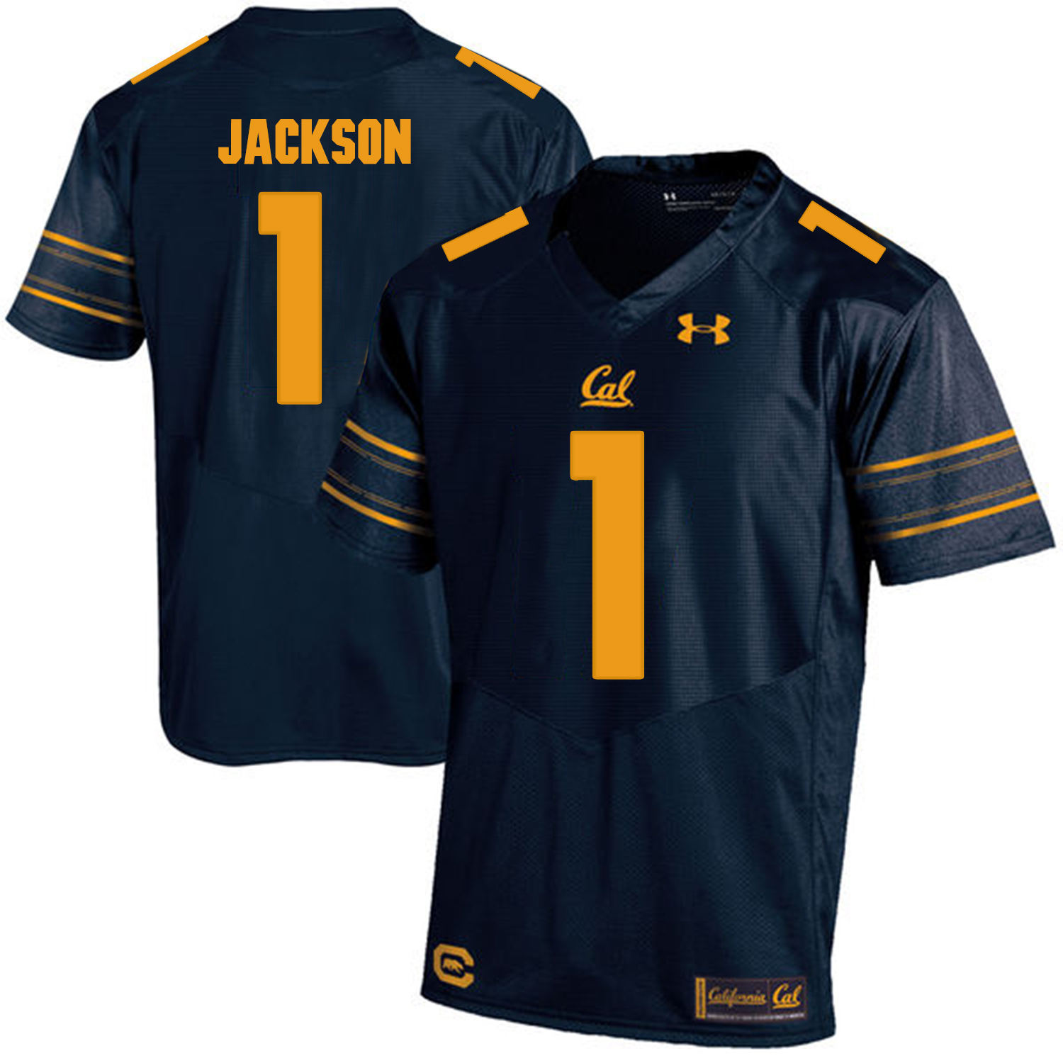 California Golden Bears 1 DeSean Jackson Navy College Football Jersey