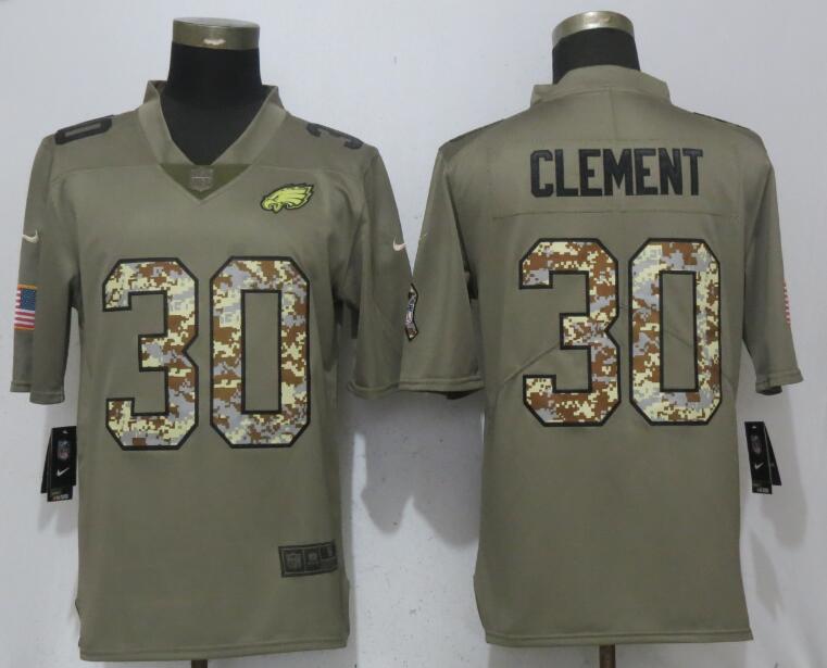 Nike Eagles 30 Corey Clement Olive Camo Salute To Service Limited Jersey Nike Eagles 30 Corey Clement Olive Camo Salute To Service Limited Jersey
