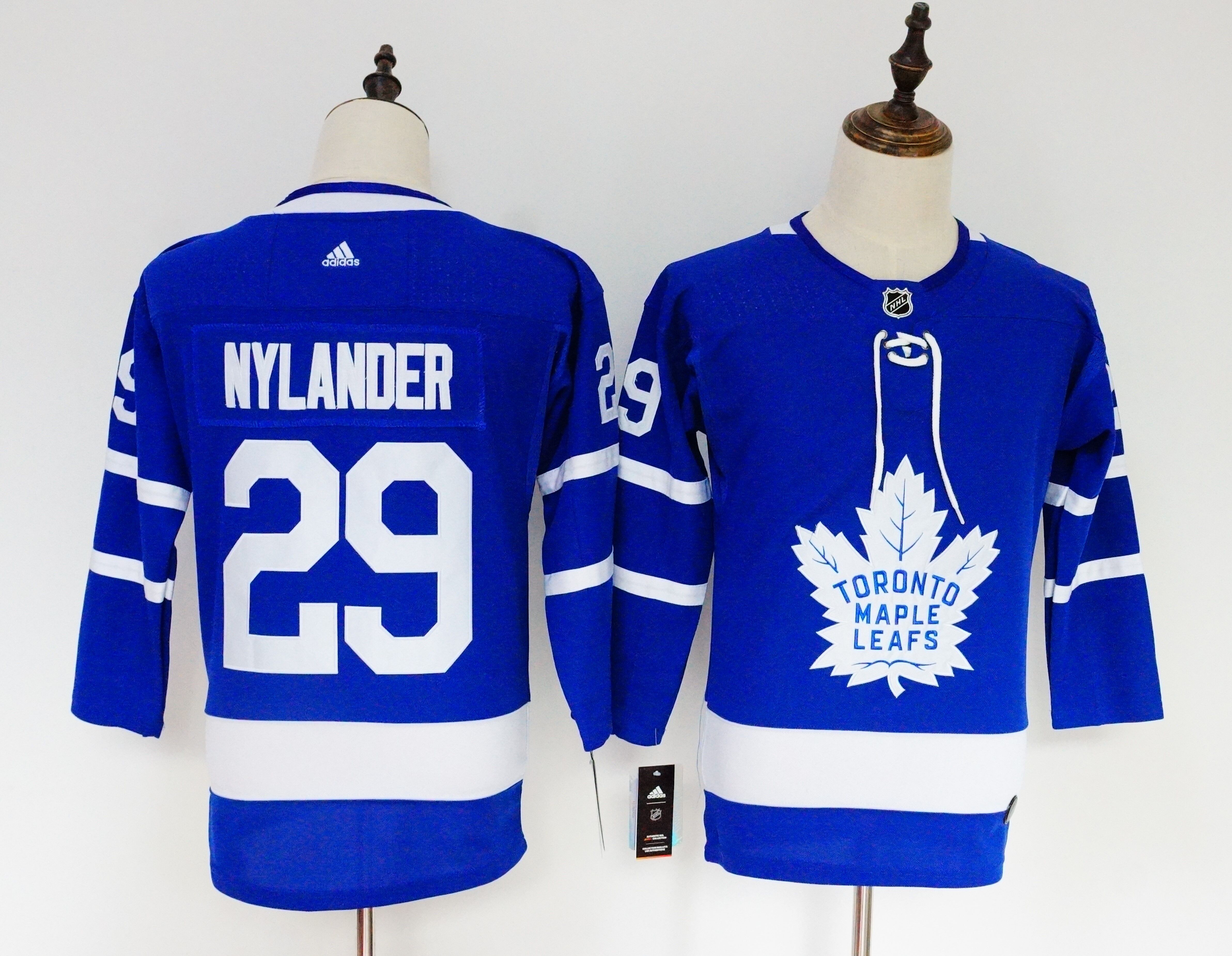 Maple Leafs 29 William Nylander Blue Women Adidas Jersey