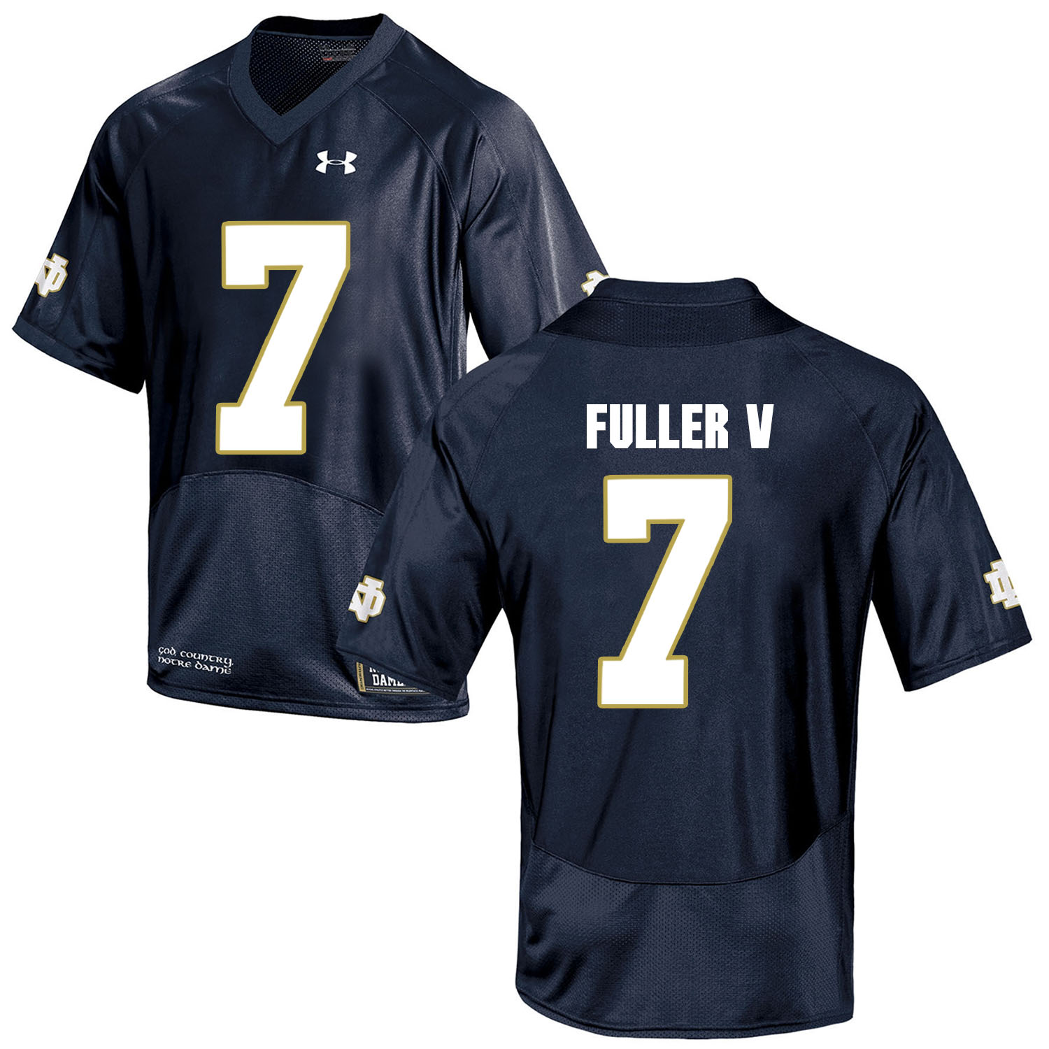 Notre Dame Fighting Irish 7 Will Fuller V Navy College Football Jersey - Click Image to Close