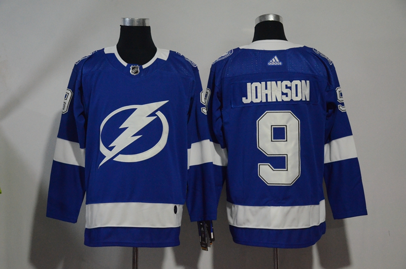 Lightning 9 Tyler Johnson Blue Adidas Jersey