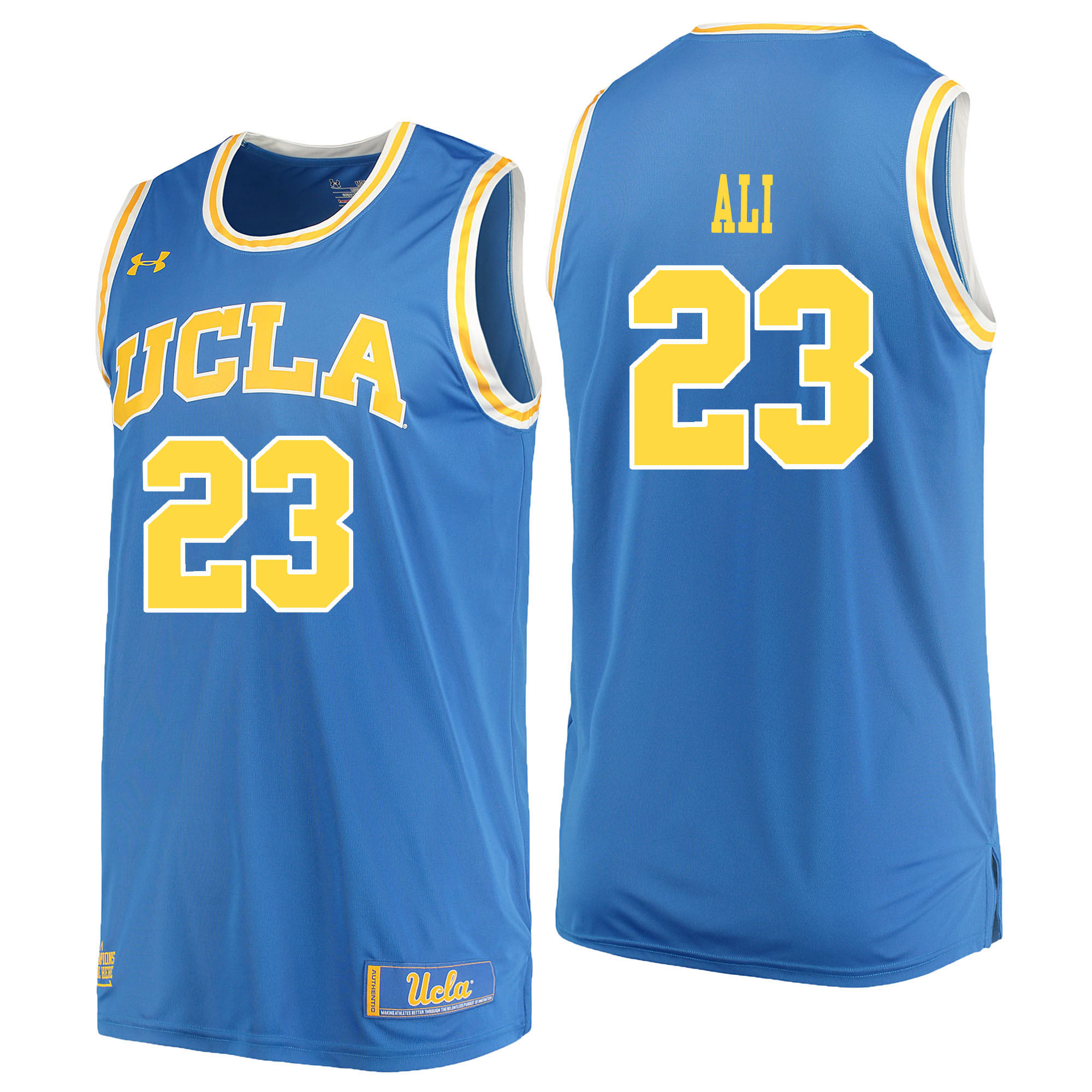 UCLA Bruins 23 Prince Ali Blue College Basketball Jersey UCLA Bruins 23 Prince Ali Blue College Basketball Jersey