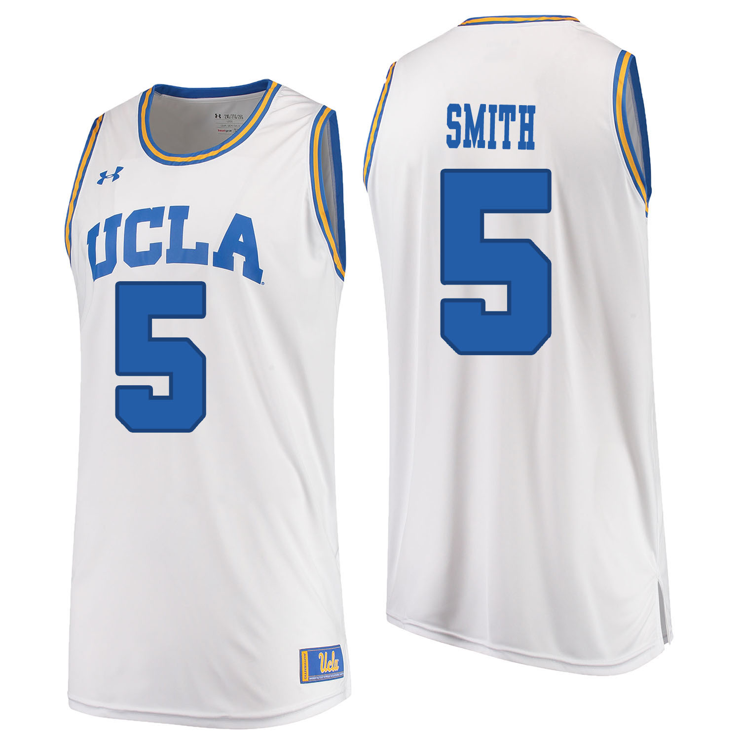 UCLA Bruins 5 Chris Smith White College Basketball Jersey UCLA Bruins 5 Chris Smith White College Basketball Jersey
