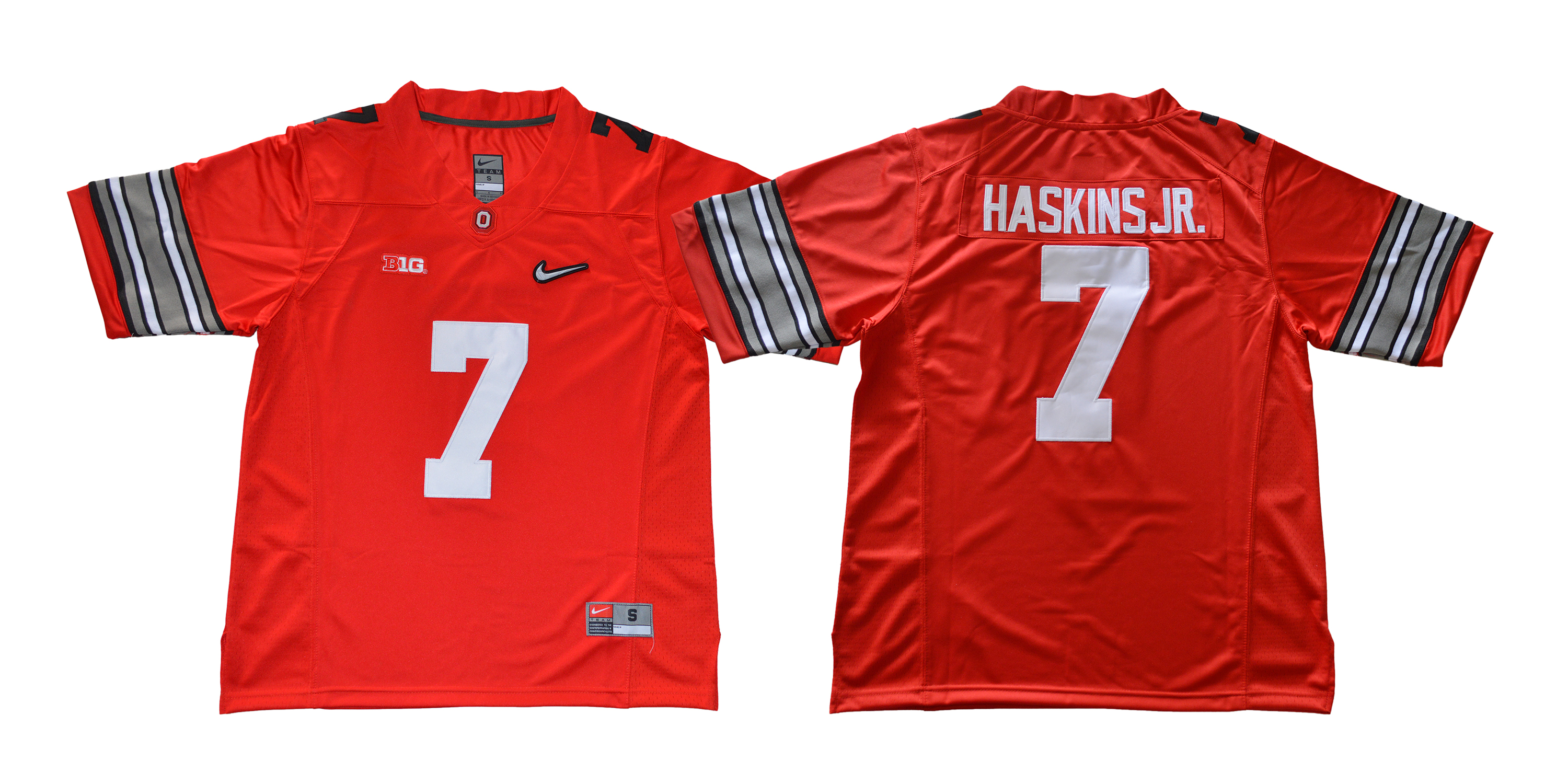 Ohio State Buckeyes 7 Dwayne Haskins Jr. Red College Football Jersey