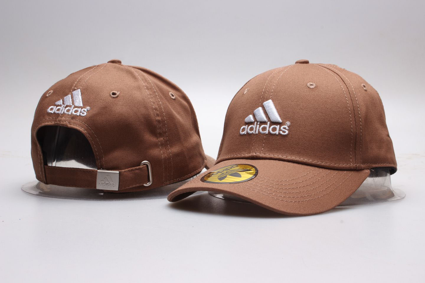 Adidas Fresh Logo Brown Adjustable Peaked Hat YP