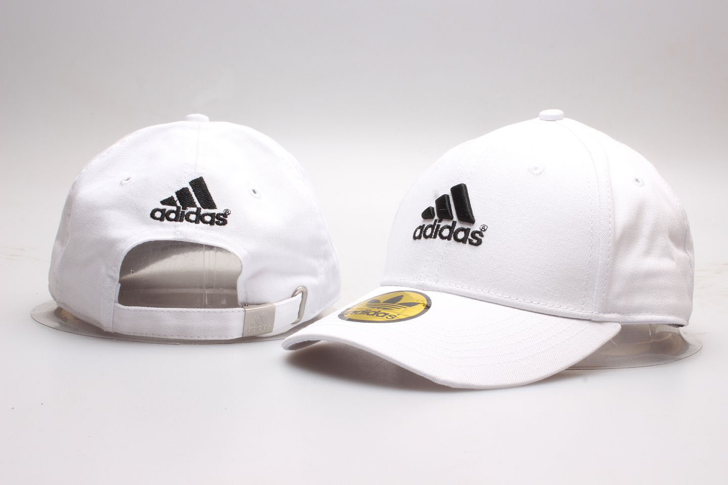 Adidas Fresh Logo White Adjustable Peaked Hat YP