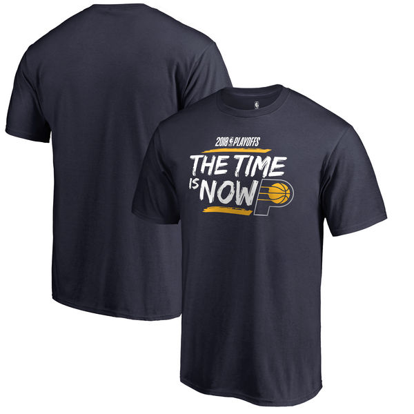 Indiana Pacers Fanatics Branded 2018 NBA Playoffs Bet Slogan T-Shirt Navy