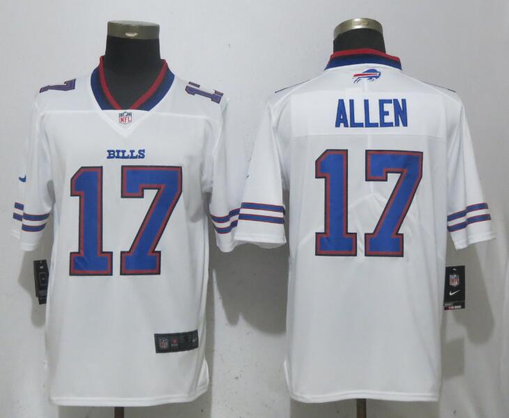 Nike Bills 17 Josh Allen White Vapor Untouchable Limited Jersey