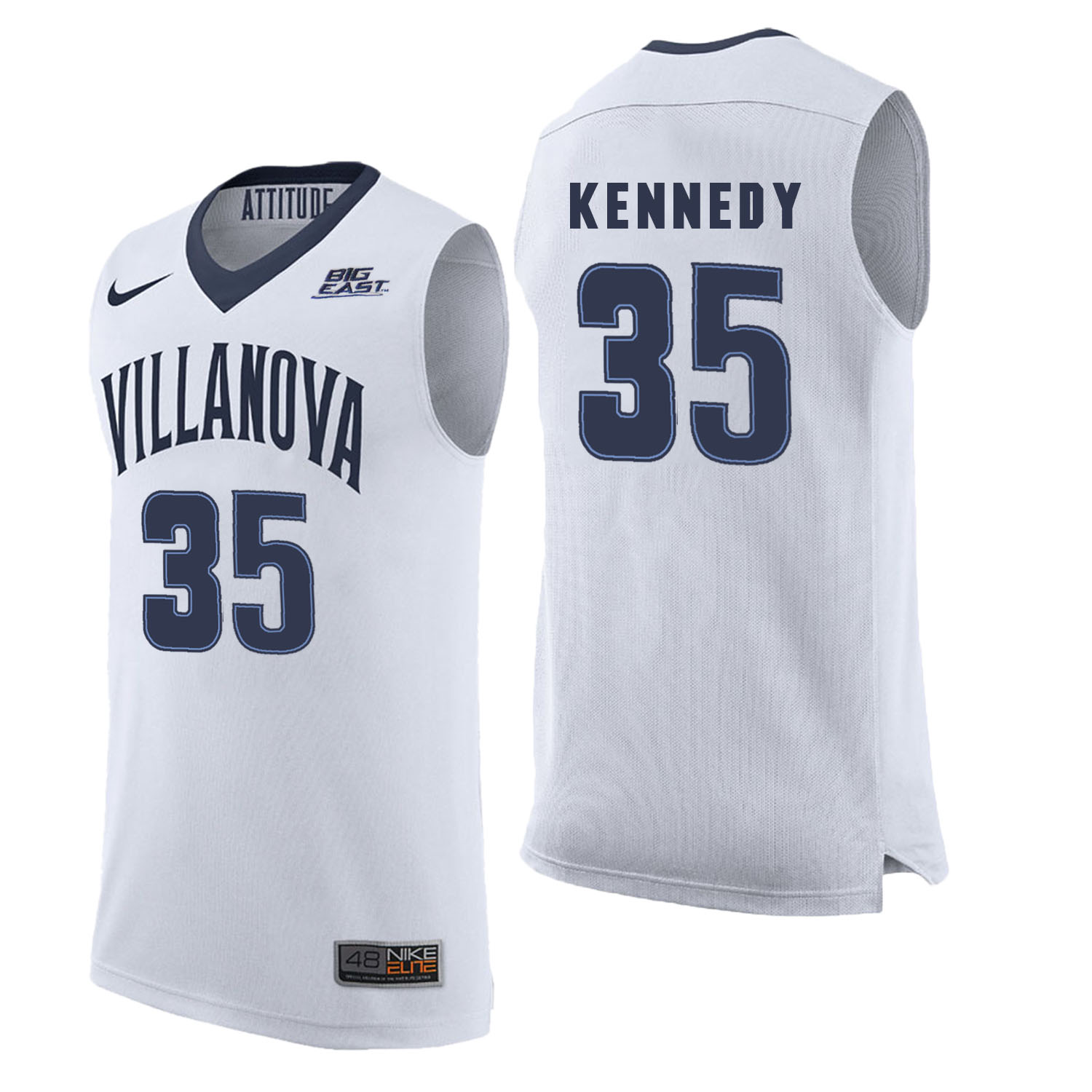 Villanova Wildcats 35 Matt Kennedy White College Basketball Elite Jersey
