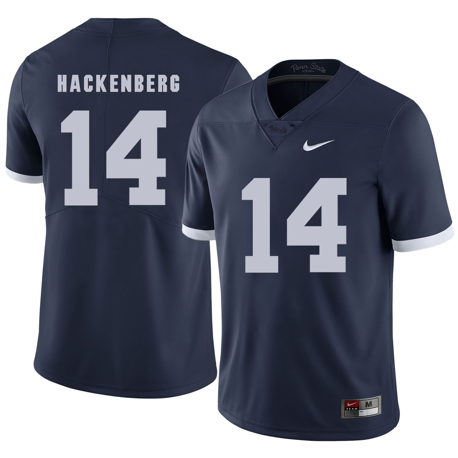Penn State Nittany Lions 14 Christian Hackenberg Navy College Football Jersey