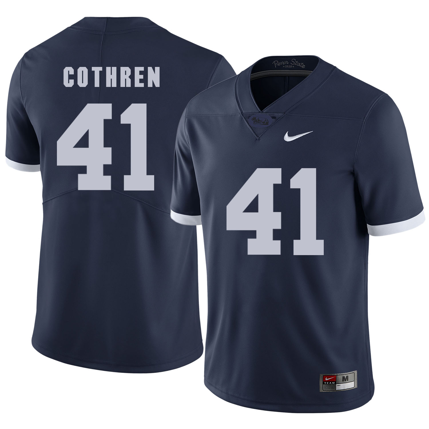 Penn State Nittany Lions 41 Parker Cothren Navy College Football Jersey