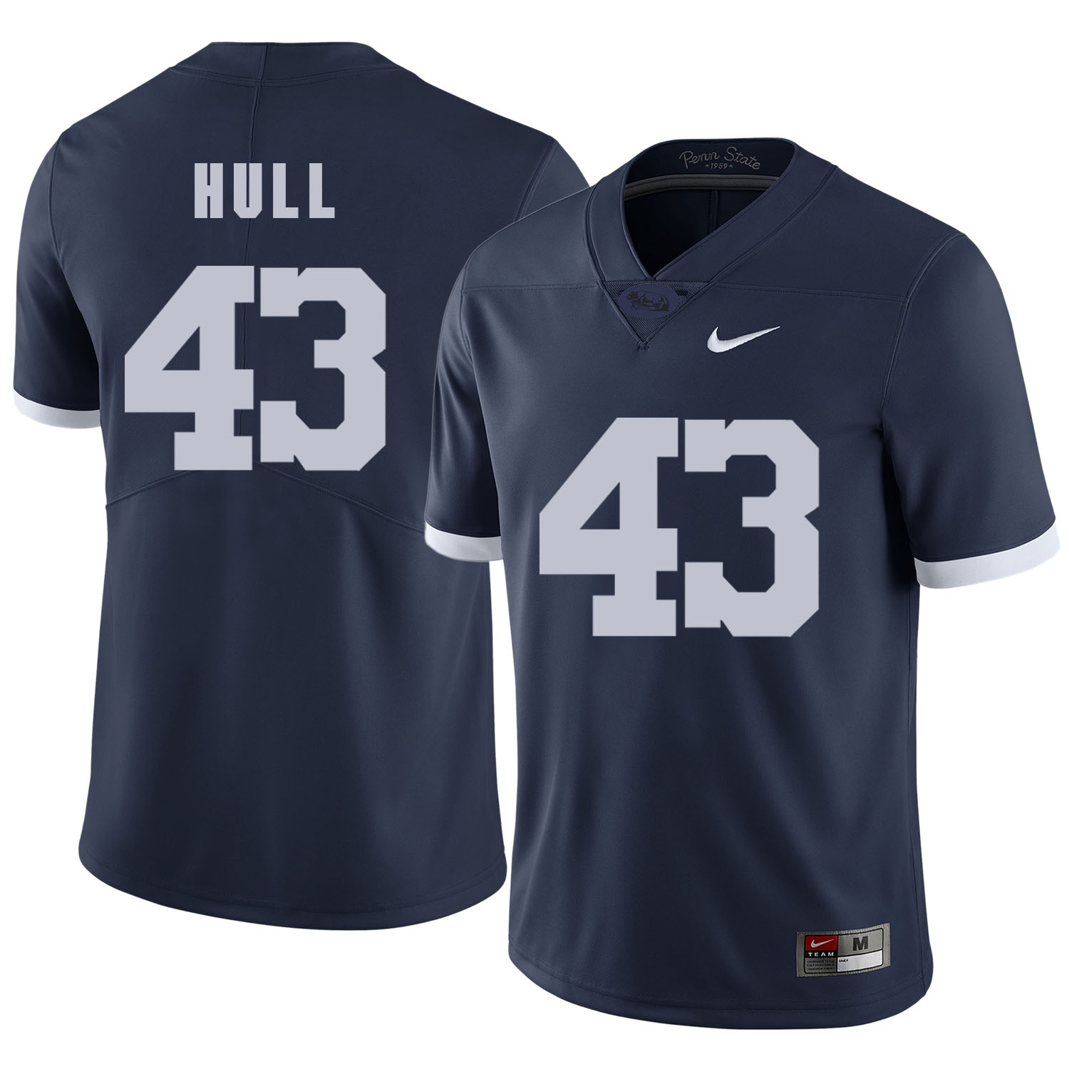 Penn State Nittany Lions 43 Mike Hull Navy College Football Jersey