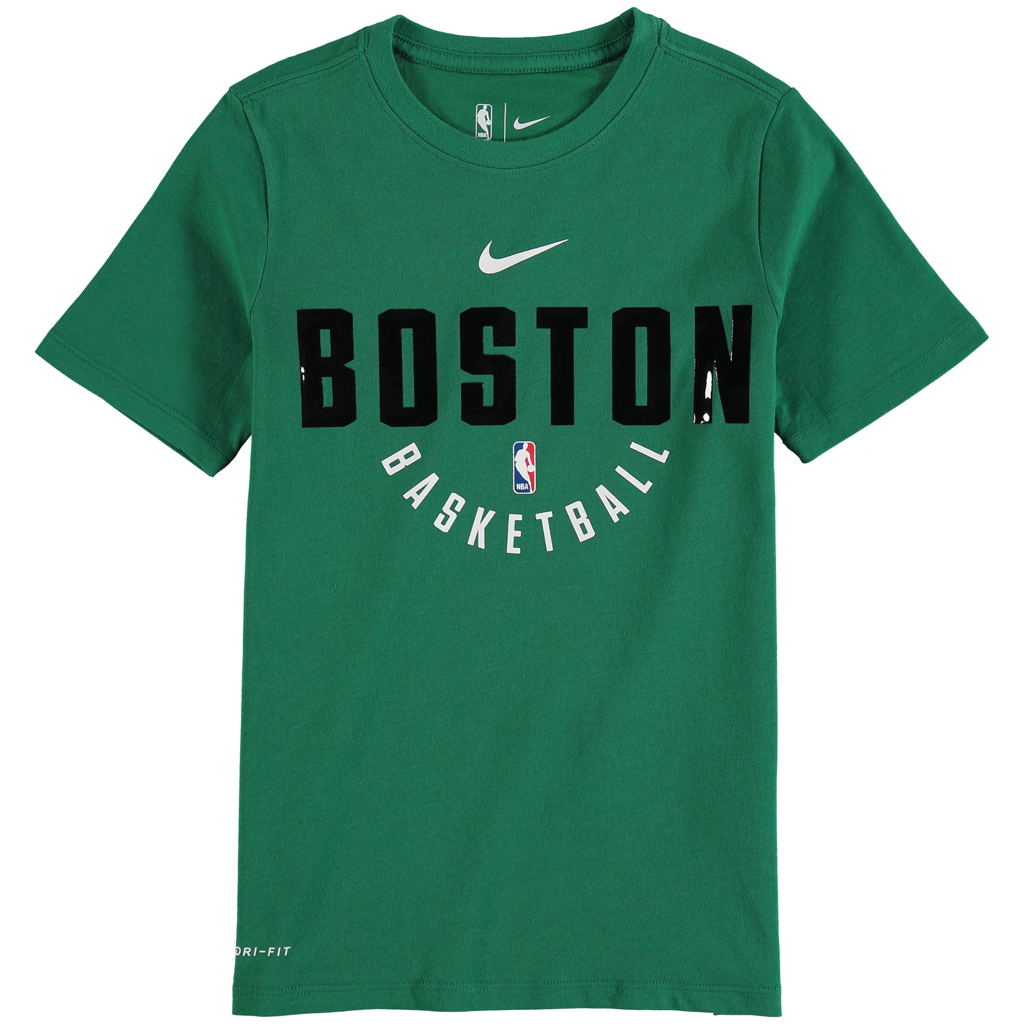 Boston Celtics Men Kelly Green Nike Elite Practice Performance T-Shirt