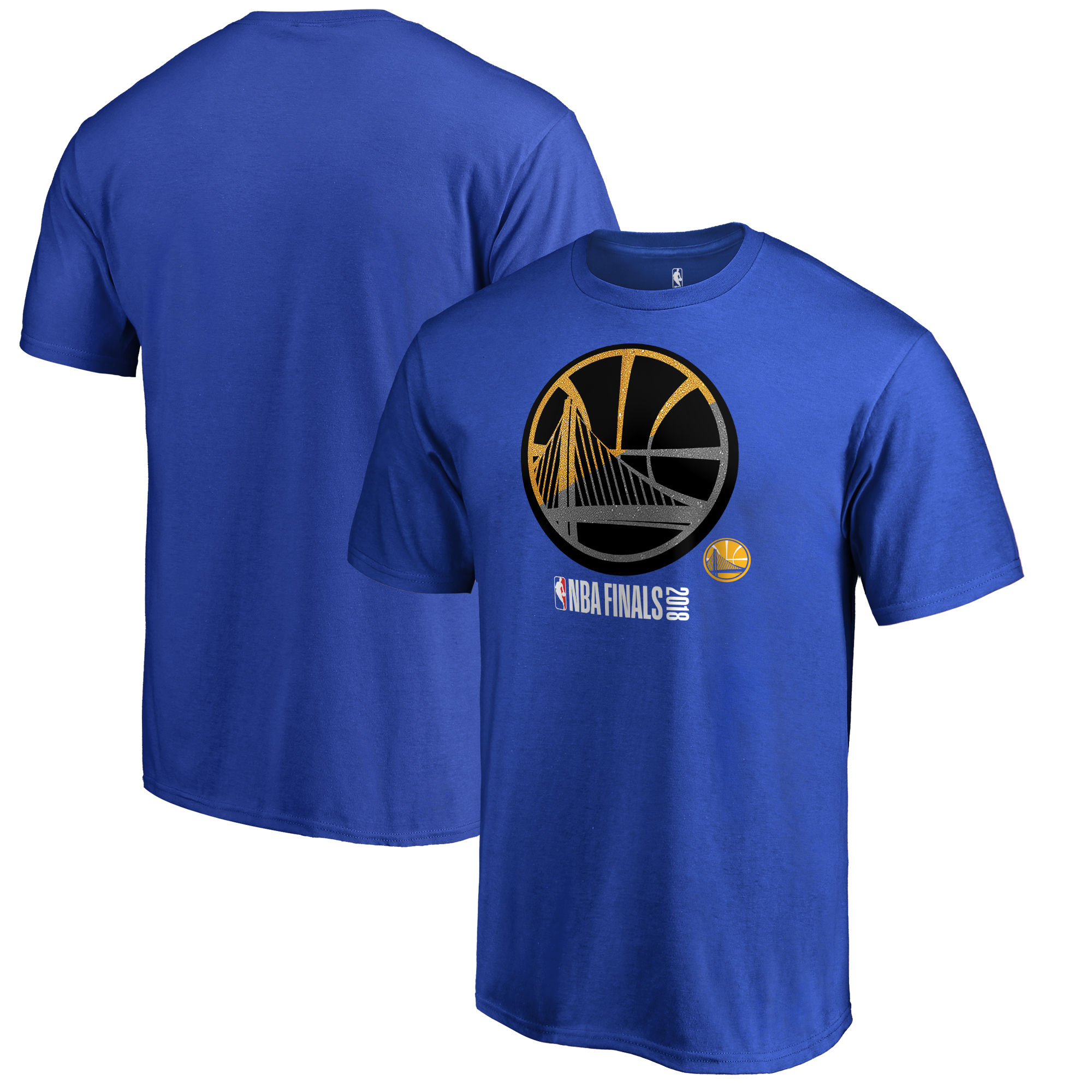 Golden State Warriors Fanatics Branded 2018 NBA Finals Bound Extended Run T-Shirt Royal