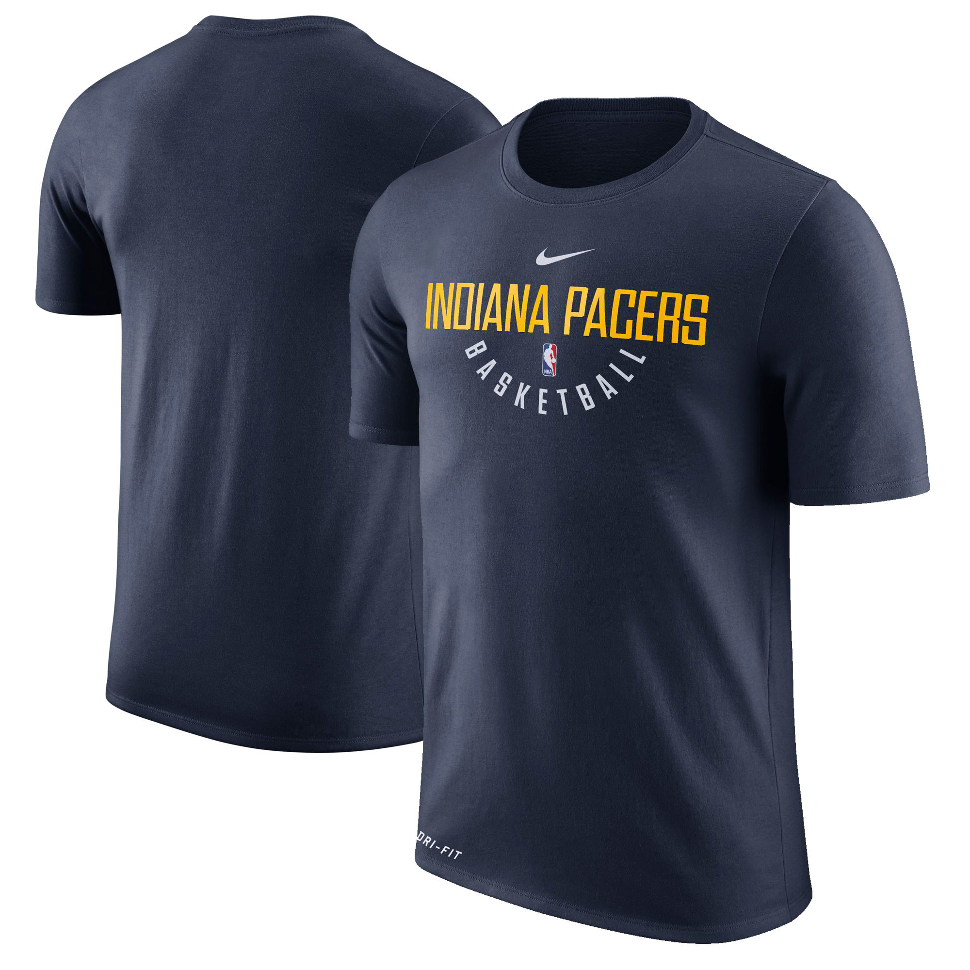 Indiana Pacers Navy Nike Practice Performance T-Shirt - Click Image to Close