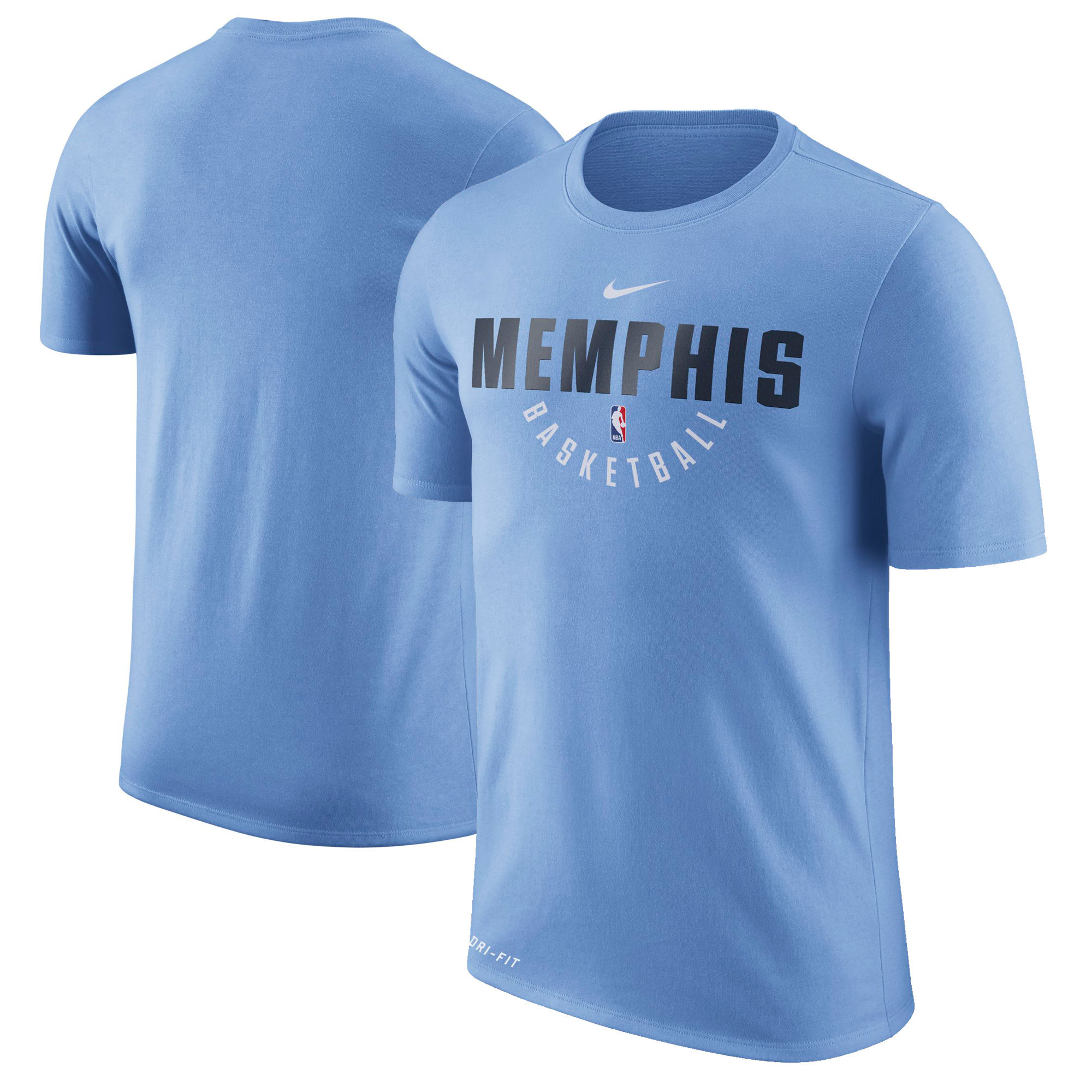 Memphis Grizzlies Blue Nike Practice Performance T-Shirt