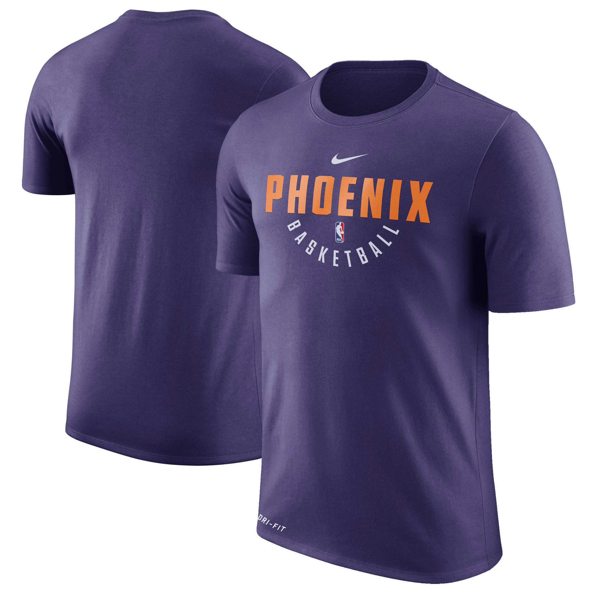 Phoenix Suns Nike Practice Performance T-Shirt Purple