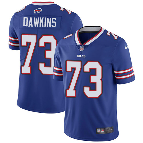 Nike Bills 73 Dion Dawkins Royal Youth Vapor Untouchable Limited Jersey