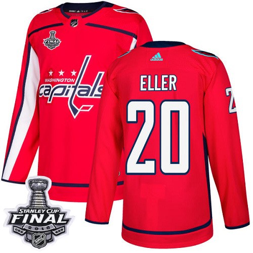 Capitals 20 Lars Eller Red 2018 Stanley Cup Final Bound Adidas Jersey