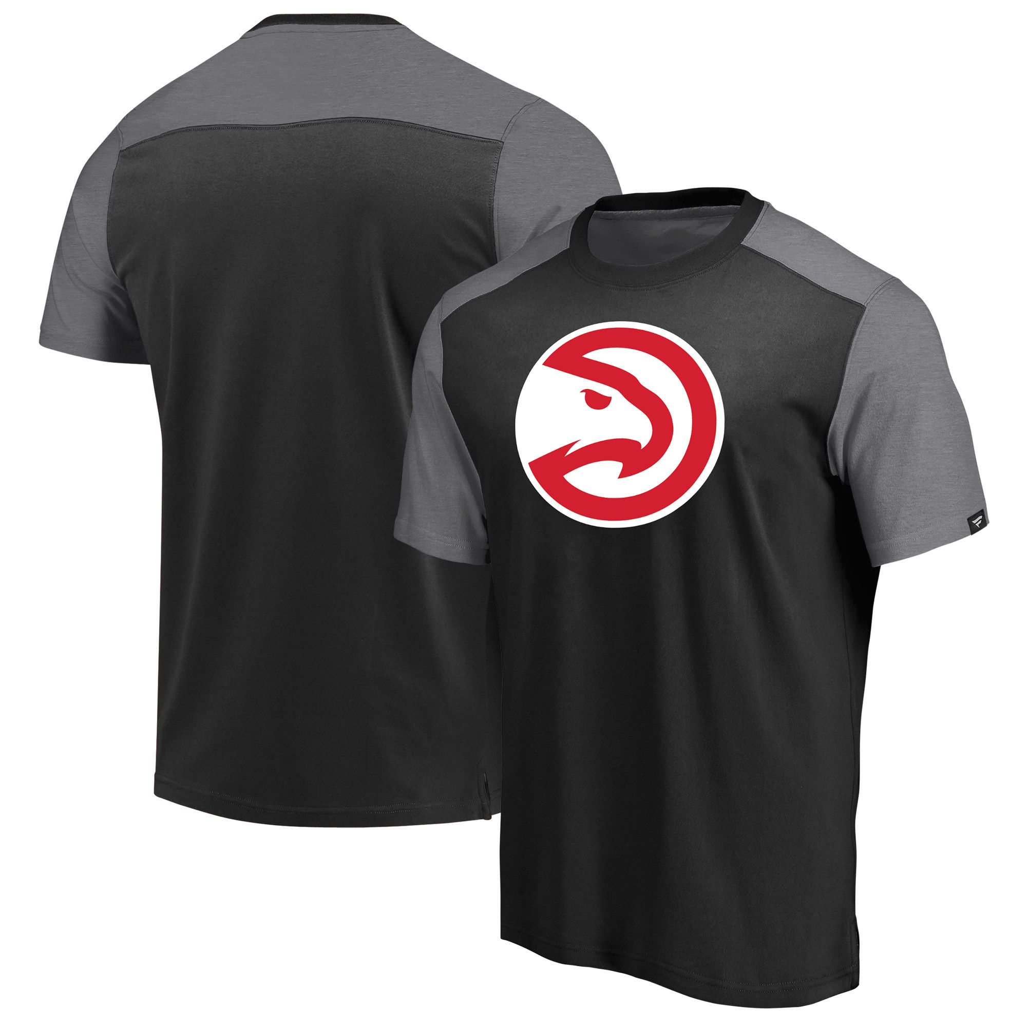Atlanta Hawks Fanatics Branded Iconic Blocked T-Shirt Black