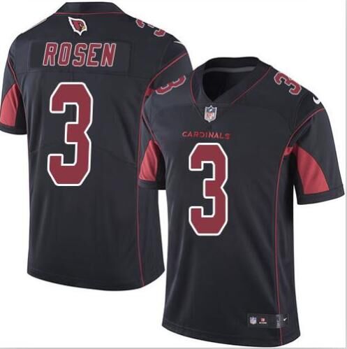 Nike Cardinals 3 Josh Rosen Black Youth Color Rush Limited Jersey
