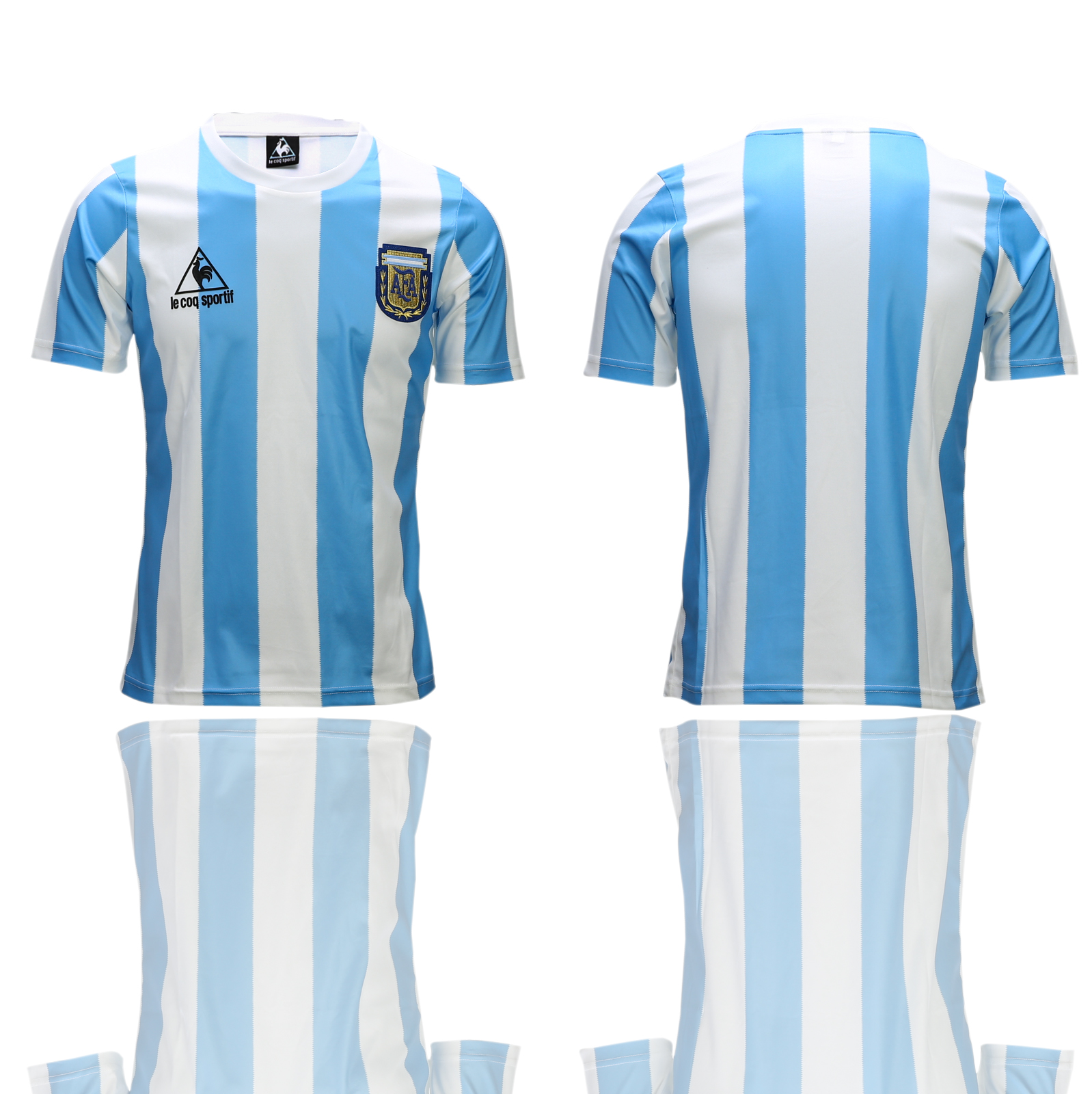 2018-19 Argentina Home Retro Thailand Soccer Jersey - Click Image to Close