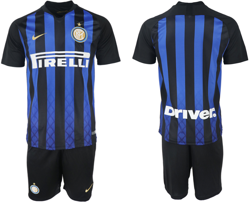 2018-19 Inter Milan Home Soccer Jersey