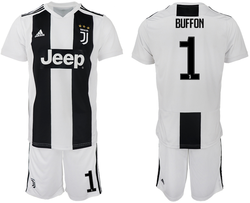 2018-19 Juventus 1 BUFFON Home Soccer Jersey