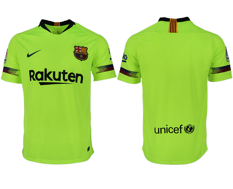 2018-19 Barcelona Away Thailand Soccer Jersey - Click Image to Close