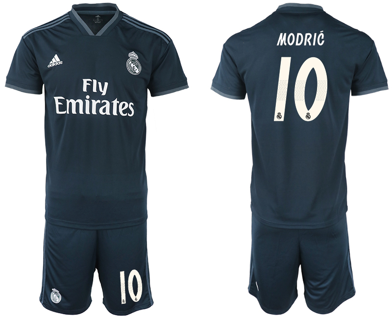 2018-19 Real Madrid 10 MODRIC Away Soccer Jersey