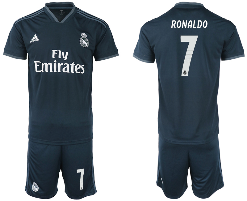 2018-19 Real Madrid 7 RONALDO Away Soccer Jersey