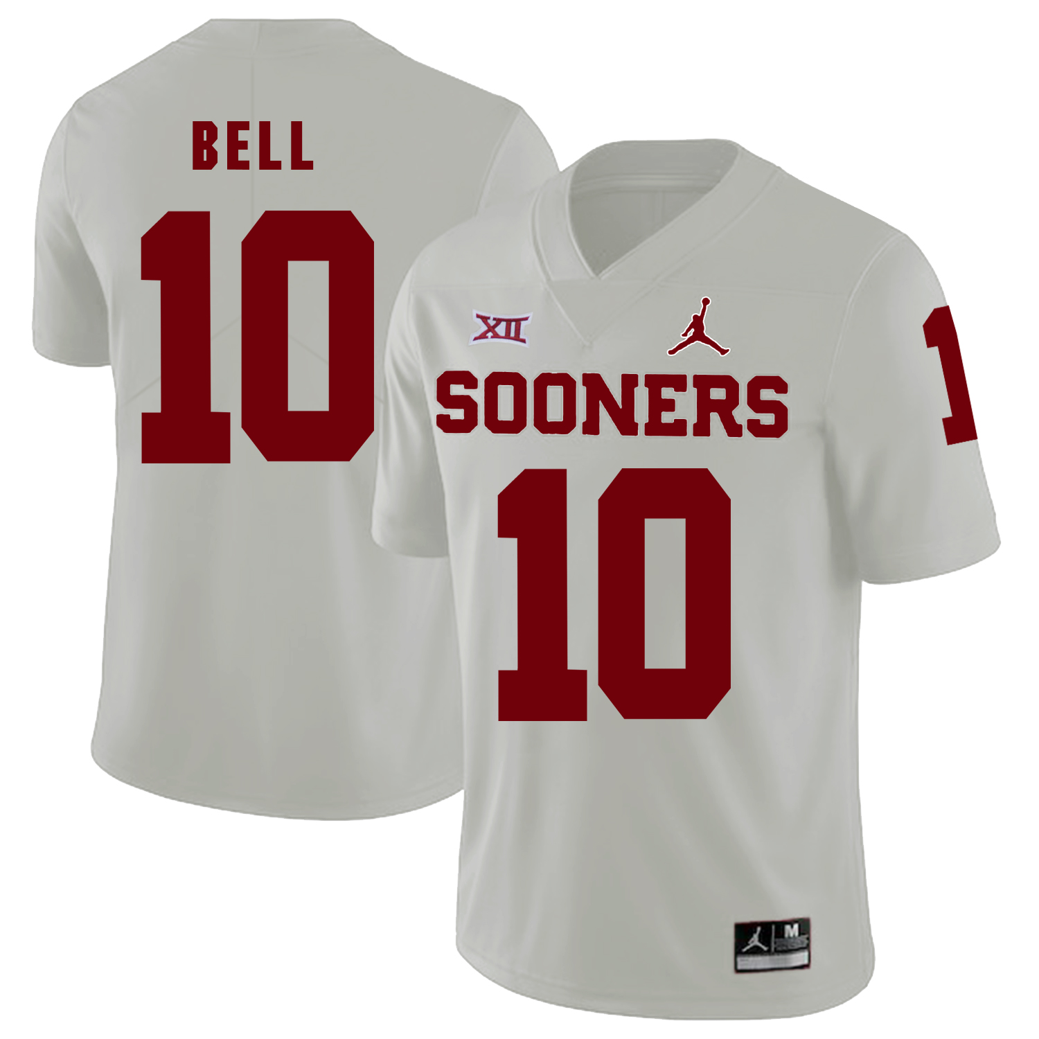Oklahoma Sooners 10 Blake Bell White College Football Jersey