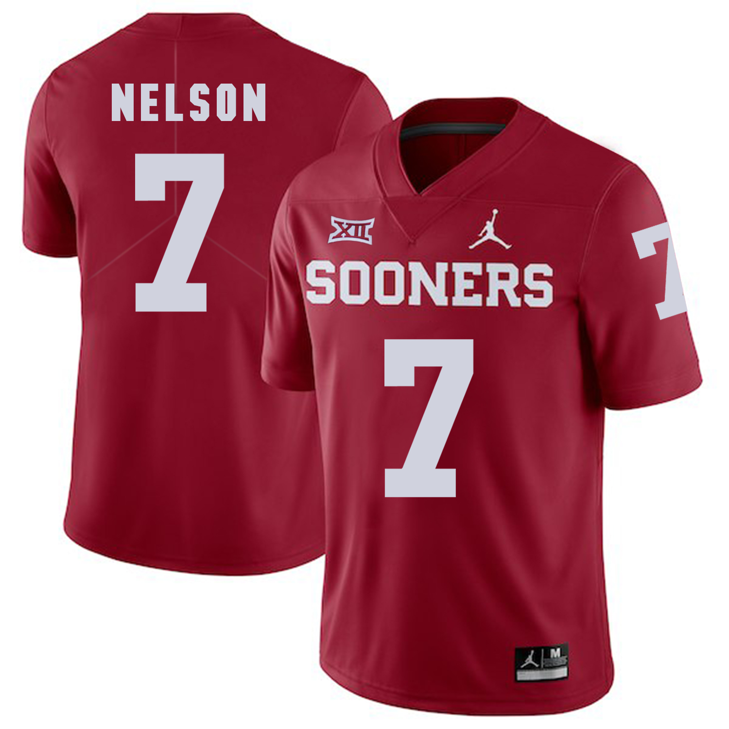 Oklahoma Sooners 7 Corey Nelson Red College Football Jersey