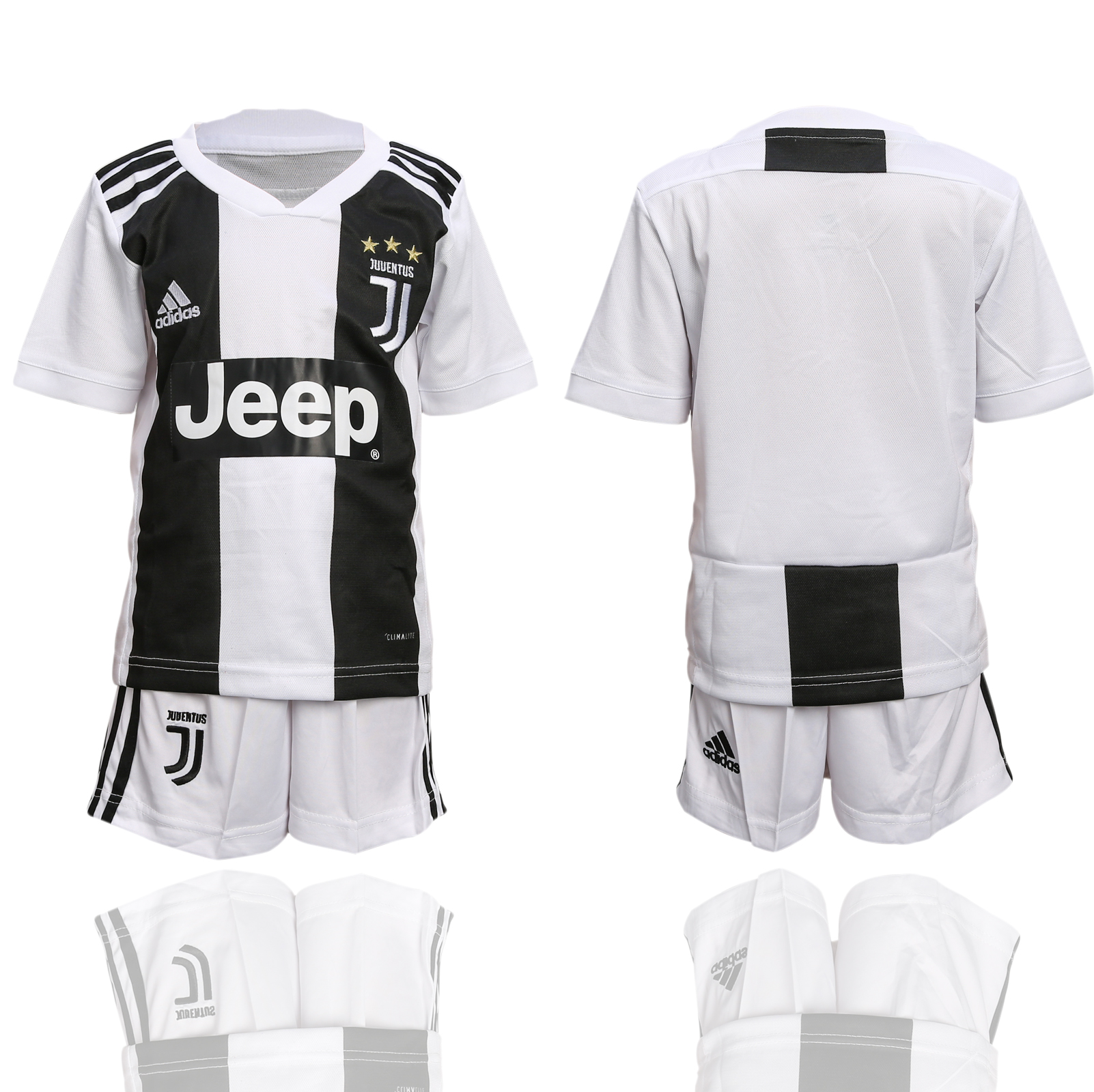 2018-19 Juventus Home Youth Soccer Jersey - Click Image to Close