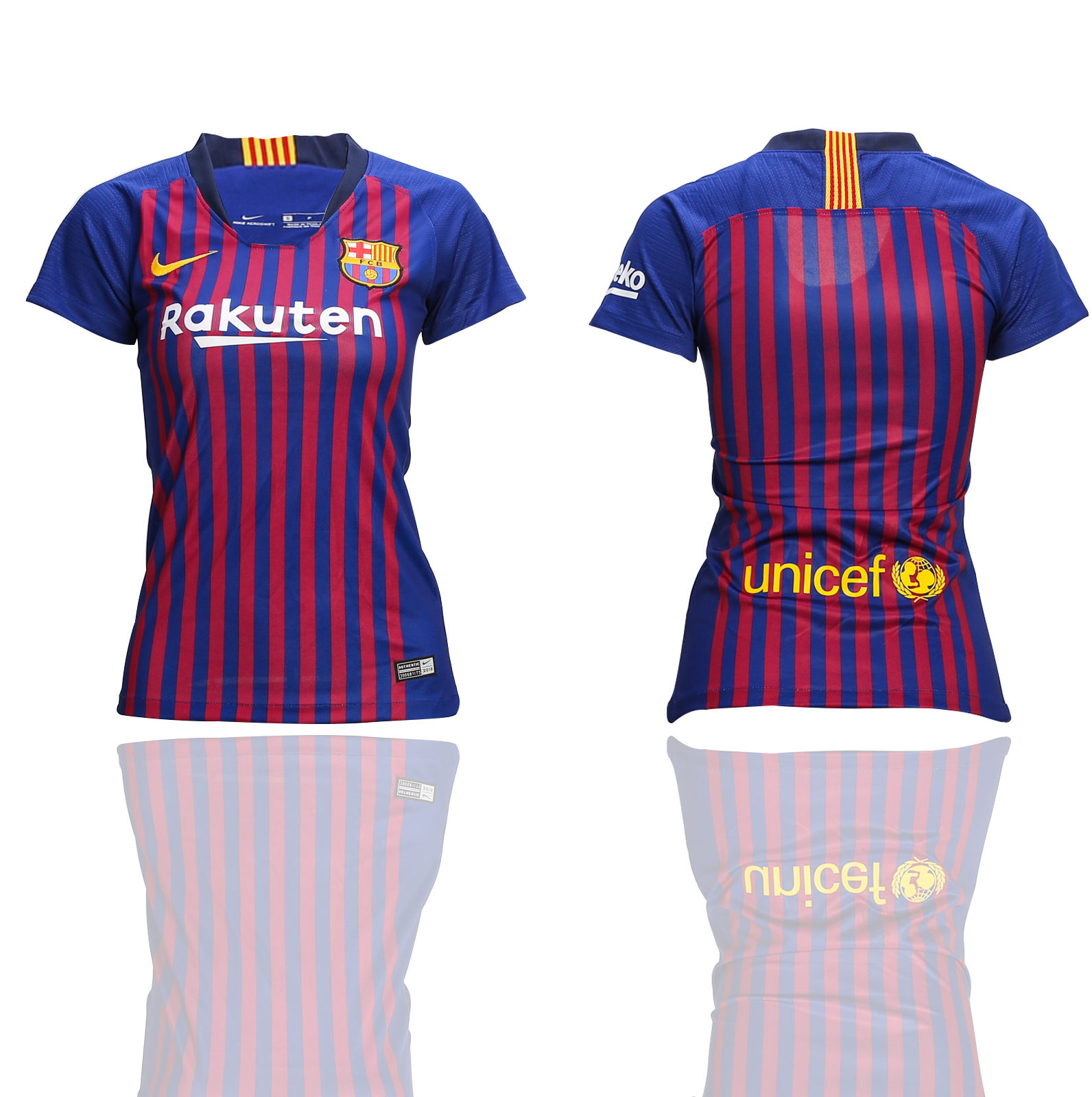 2018-19 Barcelona Home Women Soccer Jersey