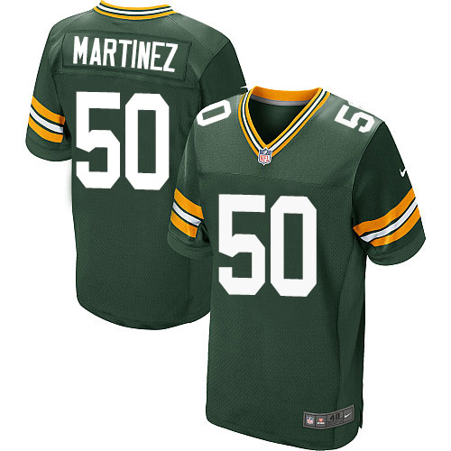 Nike Packers 50 Blake Martinez Green Elite Jersey