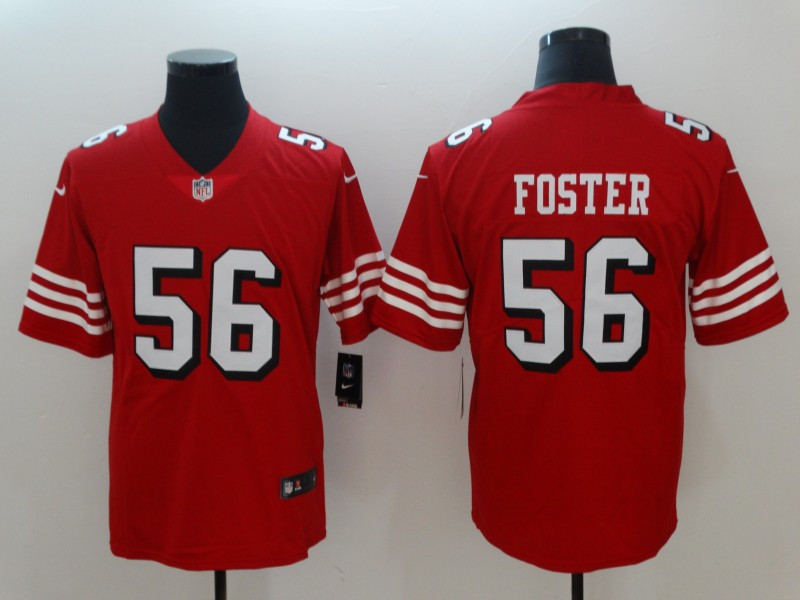 Nike 49ers 56 Reuben Foster Red 2018 Youth Vapor Untouchable Limited Jersey