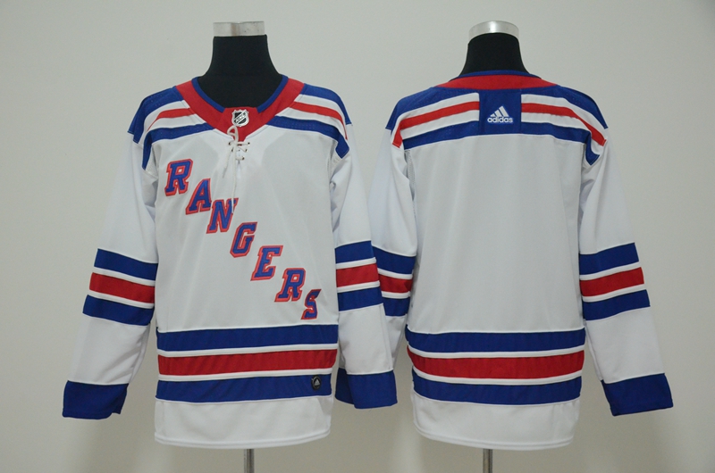 Rangers Blank White Adidas Jersey