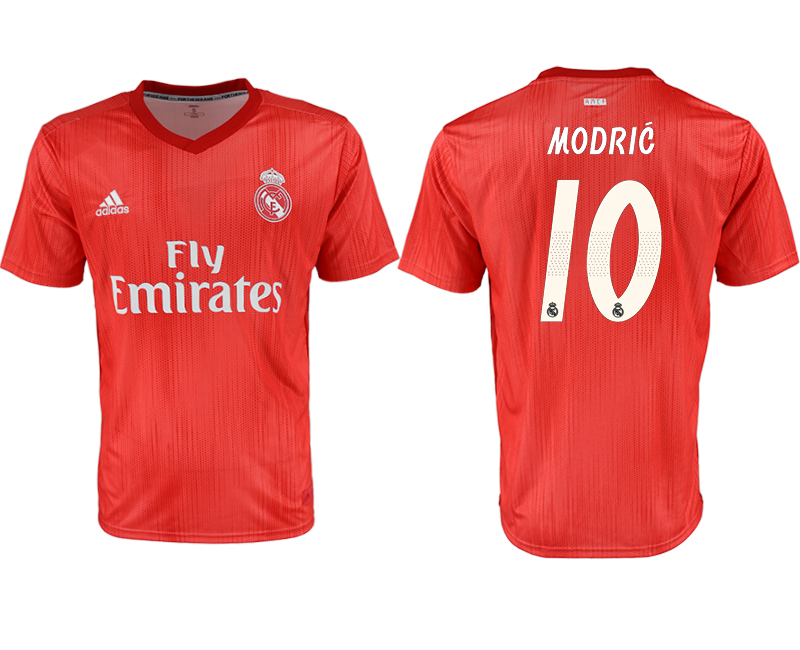 2018-19 Real Madrid 10 MODRIC Third Away Thailand Soccer Jersey - Click Image to Close