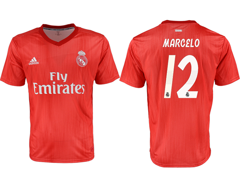 2018-19 Real Madrid 12 MARCELO Third Away Thailand Soccer Jersey - Click Image to Close