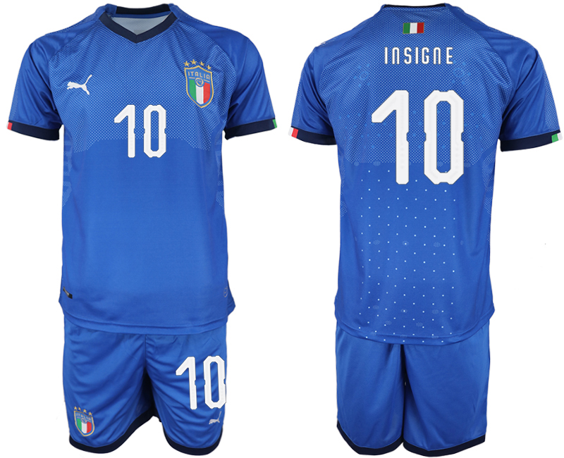 2018-19 Italy 10 INSIGNE Home Soccer Jersey