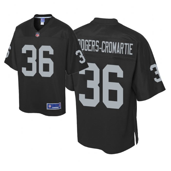 Raiders 36 Dominique Rodgers Cromartie Black Elite Jersey