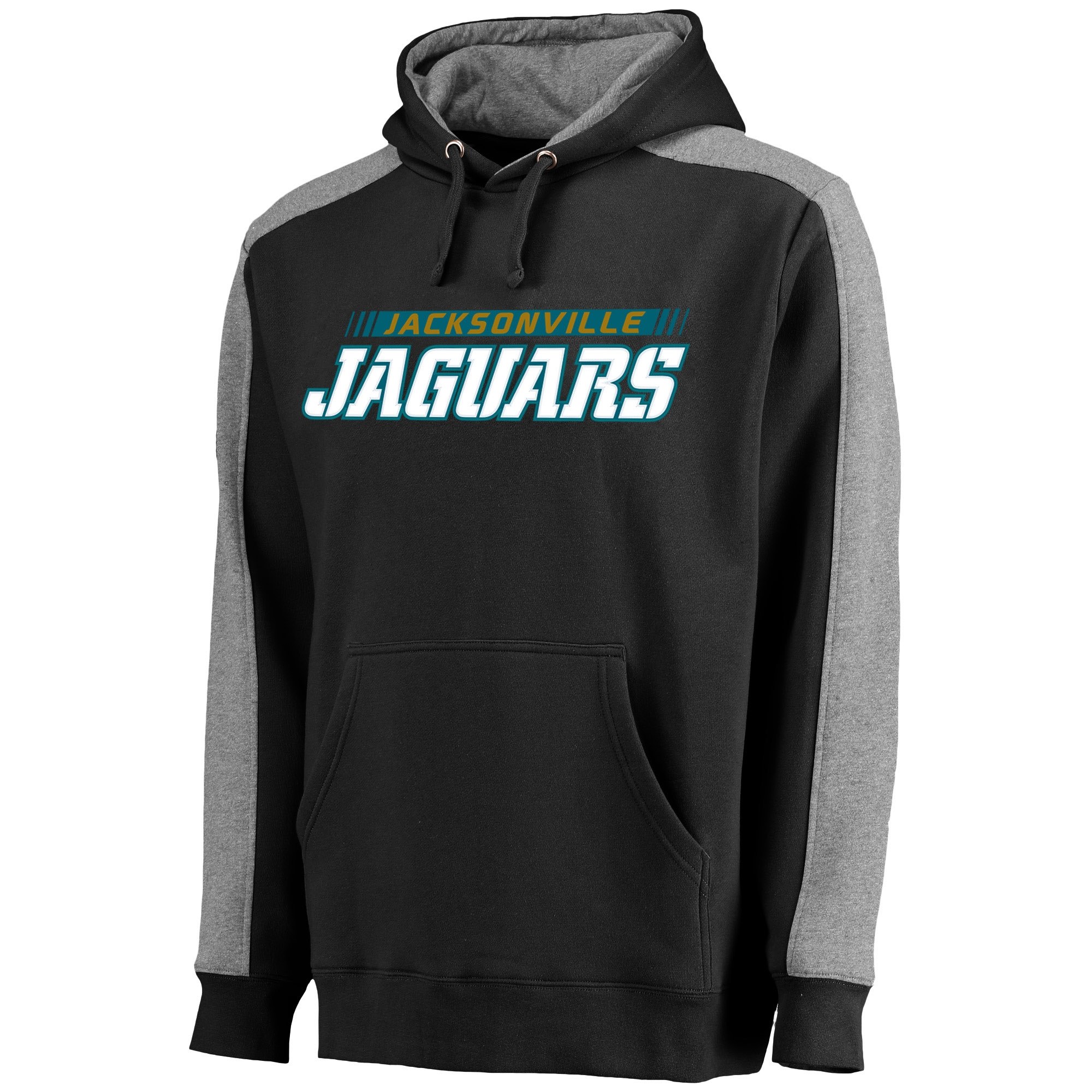Jacksonville Jaguars NFL Pro Line Westview Pullover Hoodie Dark Gray