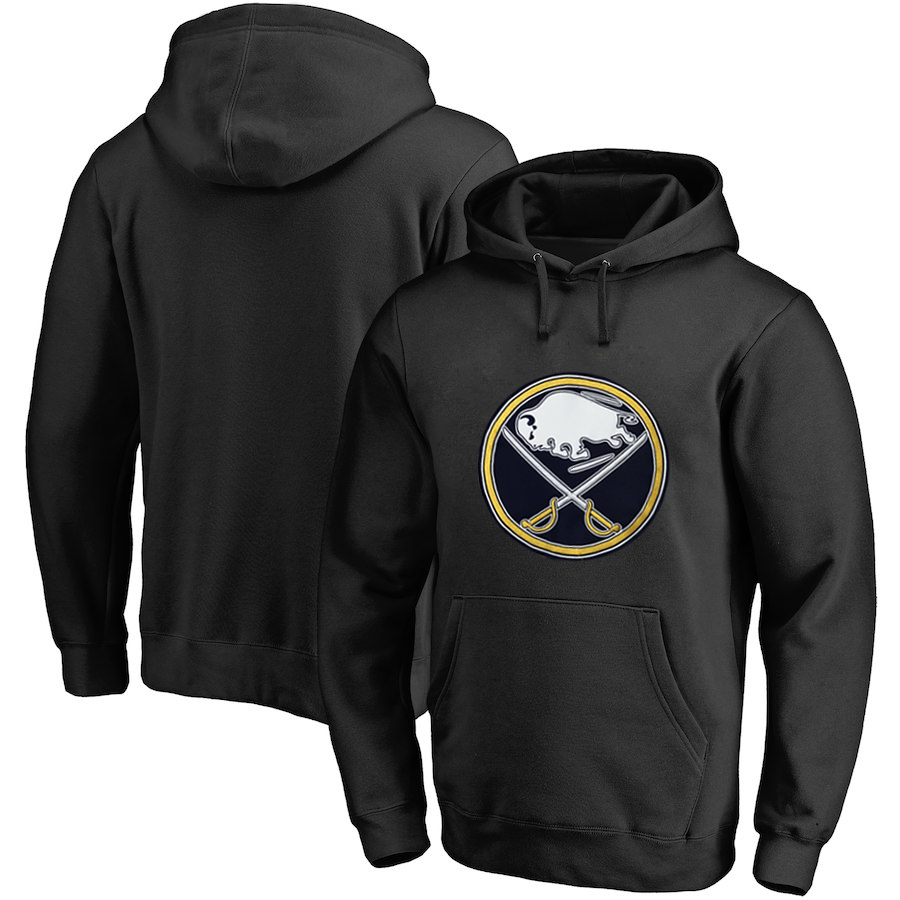 Buffalo Sabres Black All Stitched Pullover Hoodie