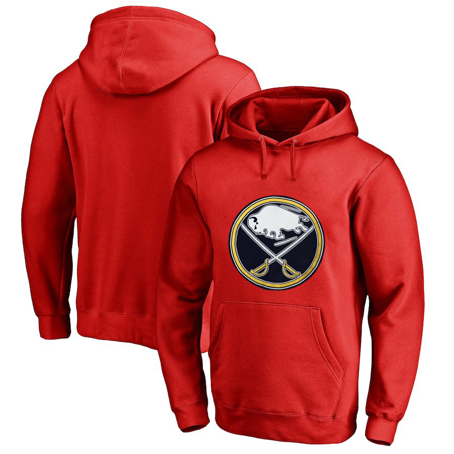 Buffalo Sabres Red All Stitched Pullover Hoodie