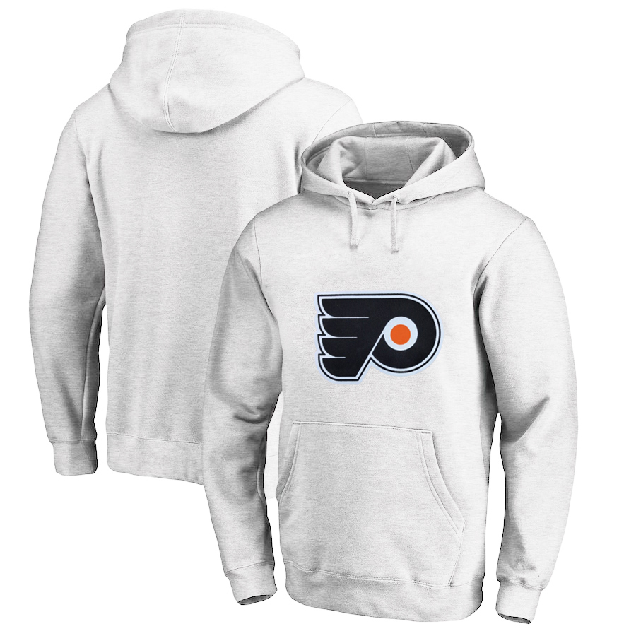Philadelphia Flyers White All Stitched Pullover Hoodie