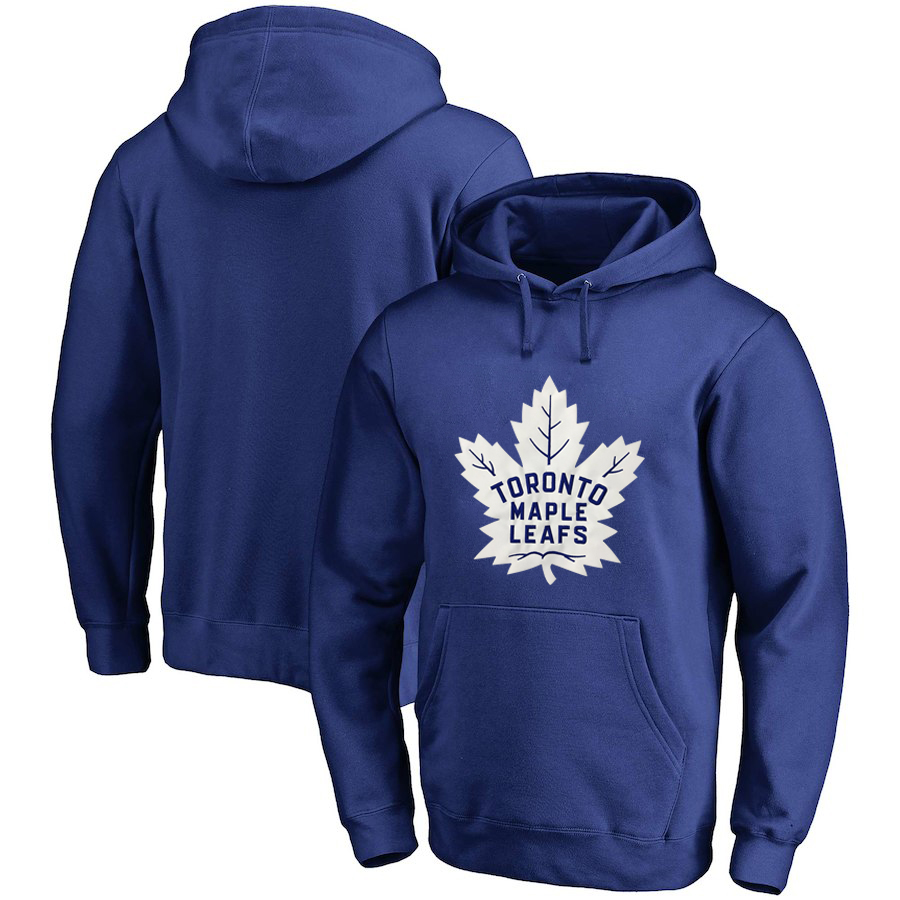 Toronto Maple Leafs Blue All Stitched Pullover Hoodie
