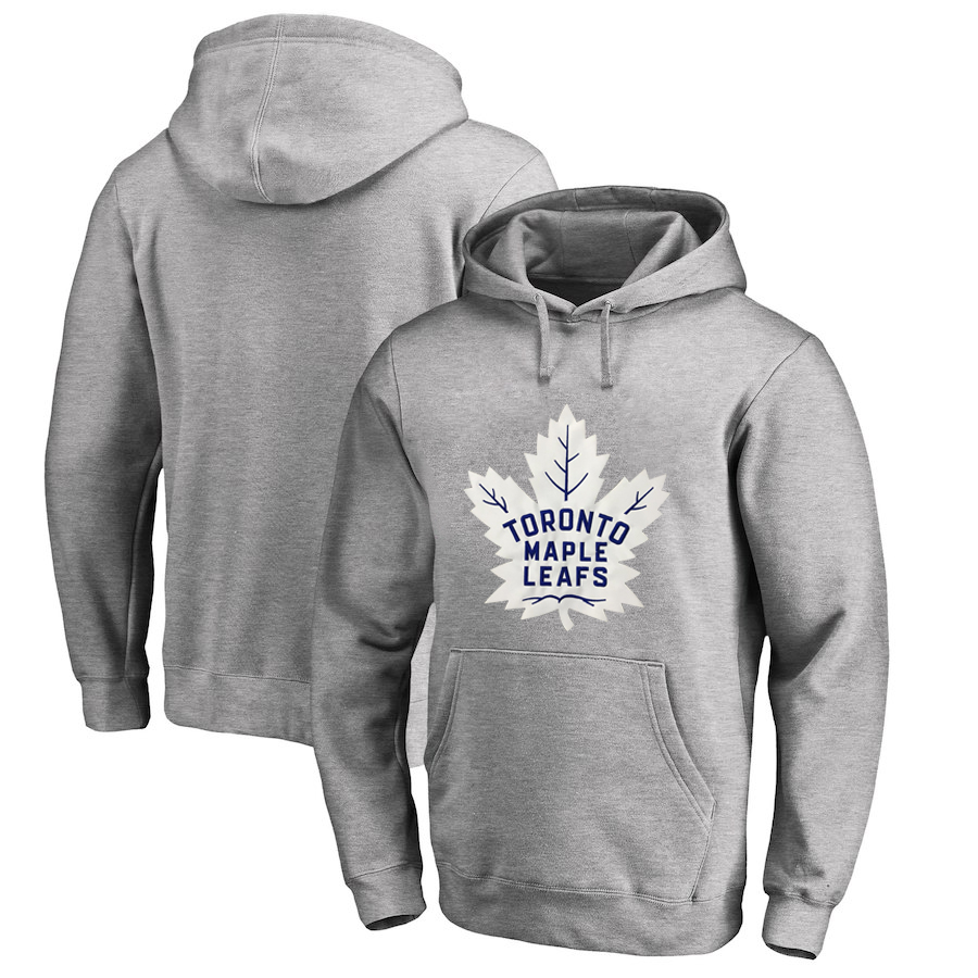 Toronto Maple Leafs Gray All Stitched Pullover Hoodie