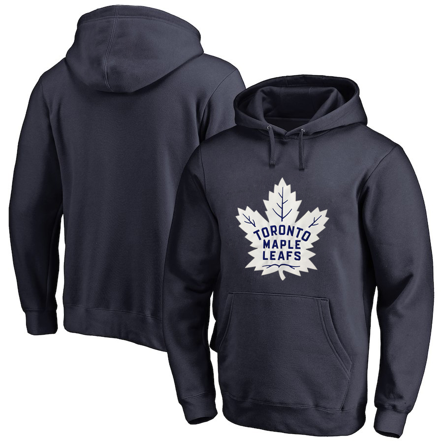 Toronto Maple Leafs Navy All Stitched Pullover Hoodie